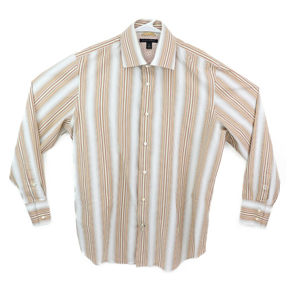 Banana Republic Men’s Large Long Sleeve Striped Dr